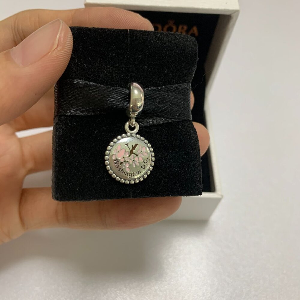 Pandora Washington, D.C. Cherry Blossom Charm
